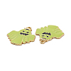 Halloween Theme Rack Plating Alloy Enamel Pendants PALLOY-O109-51LG-3