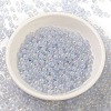 Luminous Transparent Glass Seed Round Beads GLAA-F124-D08-B-4