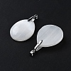 Natural Selenite Big Pendants G-M091-01A-2