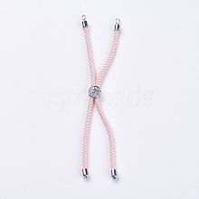 Nylon Twisted Cord Bracelet Making MAK-F018-13P-RS