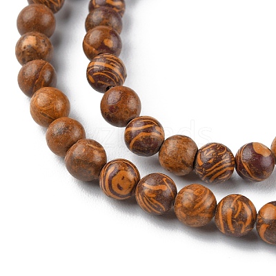 Natural Miriam Stone Beads Strands G-G0003-C05-B-1