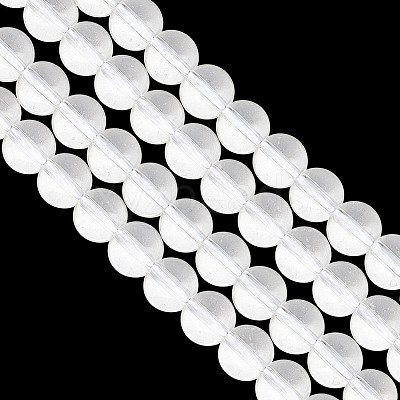 2 Strands Synthetic Quartz Crystal Beads Strands G-GO0001-28B-1