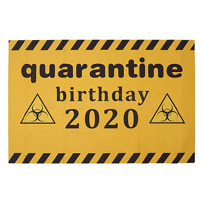 2020 Quarantine Birthday Decorations AJEW-GF0001-64A-1