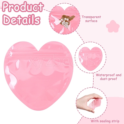 50Pcs OPP Packaging Resealable Bags ABAG-YW0001-13A-1