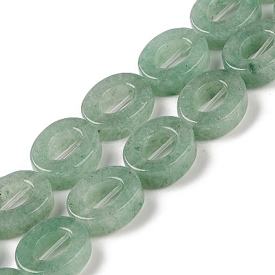 Natural Green Aventurine Beads Strands G-M439-A02-01-1