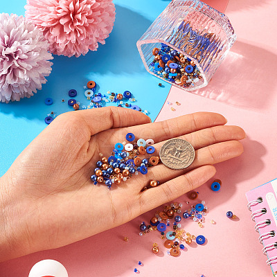 DIY Beads Jewelry Making Finding Kits DIY-TAC0009-10G-1