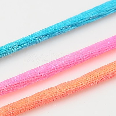 Nylon Satin Rattail Cords X-NWIR-A003-14-1