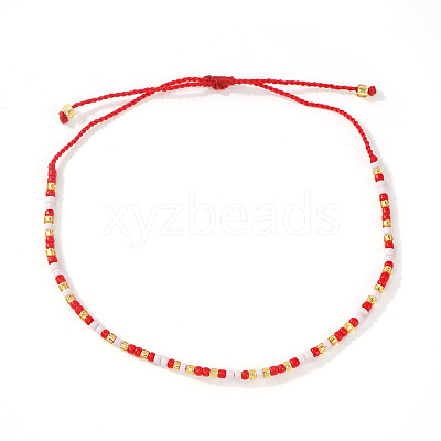 12Pcs Adjustable Summer Seed Beaded Bracelets Sets JD5080-1