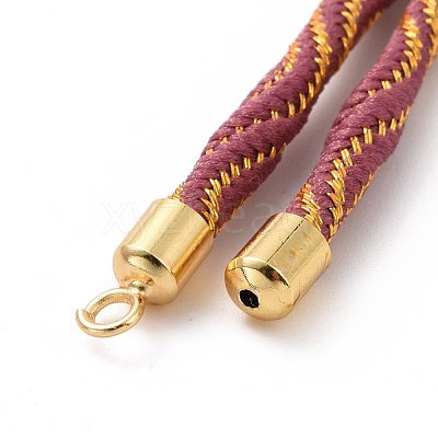 Nylon Cord Silder Bracelets MAK-C003-04G-1