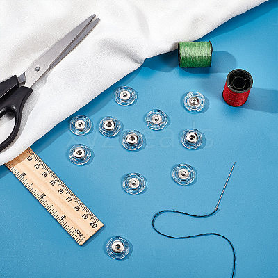 25Pcs Plastic Snap Button BUTT-GF0001-15-1