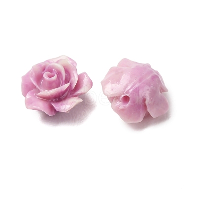Synthetic Coral Dyed Carved Beads SH-CBAE713-03B-1