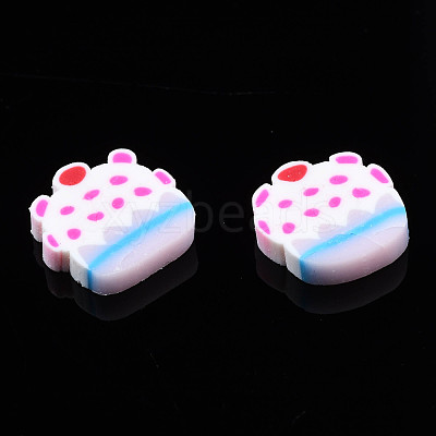 Handmade Polymer Clay Cabochons CLAY-N006-56-1