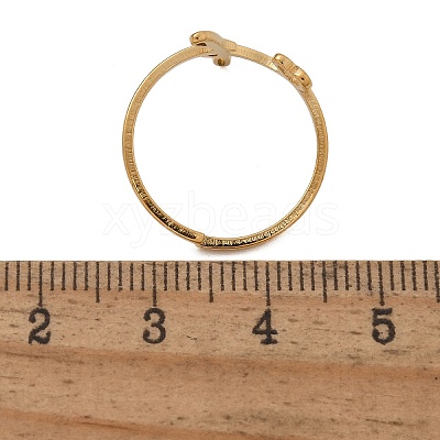304 Stainless Steel Cuff Rings for Women RJEW-D285-01G-F-1