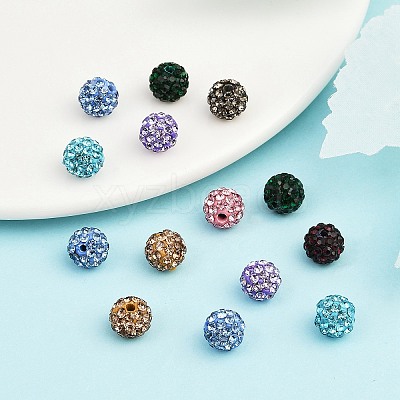 Grade A Rhinestone Beads RB-B025-30-1