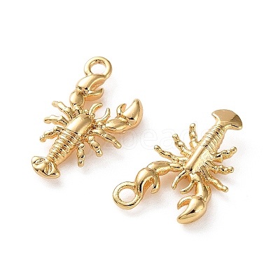 Ocean Brass Pendants KK-L266-02G-G-1