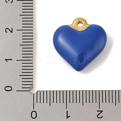 304 Stainless Steel Enamel Pendants LS-STAS-M071-02E-1