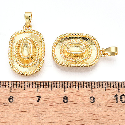 Brass Pendants KK-N254-244G-1