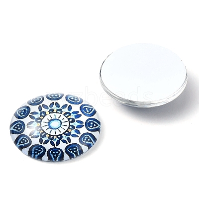 24Pcs Glass Cabochons X1-GGLA-S059-04C-1