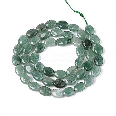 Natural Green Aventurine Beads Strands G-T142-25-1