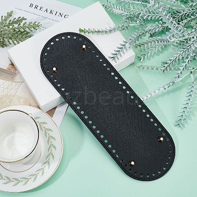 PU Leather Oval Bottom FIND-WH0066-96B-1