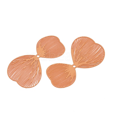Spray Painted Iron Pendants IFIN-Z004-01A-1