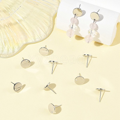 SHEGRACE Brass Stud Earring Findings XGRQ64217-857P-1