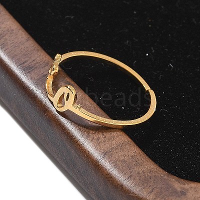 304 Stainless Steel Cuff Rings for Women RJEW-D285-01G-O-1