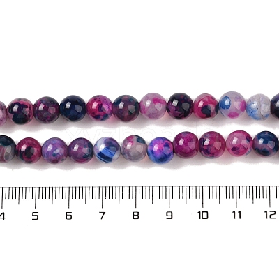 Natural Agate Bead Strands G-C116-B01-02-1