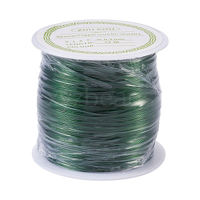 Round Copper Beading Wire for Jewelry Making YS-TAC0004-0.4mm-06-1
