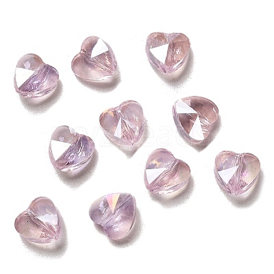 Electroplate Glass Beads EGLA-Q091-10mm-A16-1