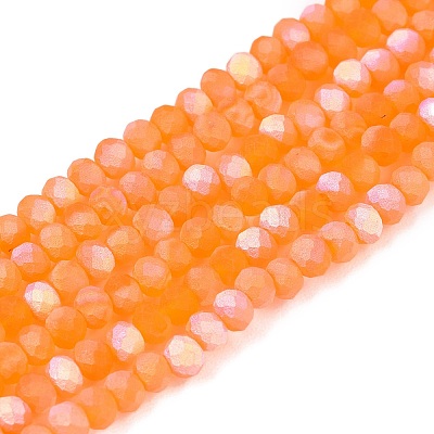 Transparent Glass Beads Strands LS-EGLA-A044-T2mm-MB25-1
