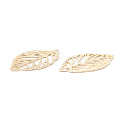Brass Pendants KK-D069-06G-02-RS-1