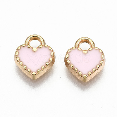 Alloy Enamel Charms ENAM-S126-015B-RS-1