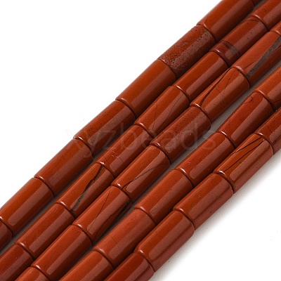 Natural Red Jasper Beads Strands G-B091-A05-01-1