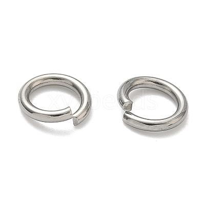 Tarnish Resistant 304 Stainless Steel Open Jump Rings STAS-E067-11-9mm-1