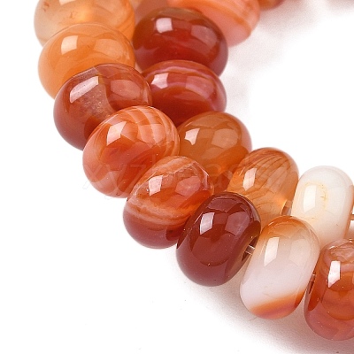 Natural Red Agate Beads Strands G-H295-C03-20-1