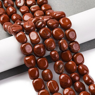 Natural Red Jasper Beads Strands G-G146-A04-02-1