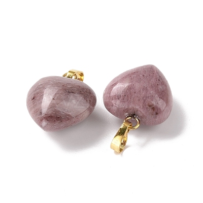 Natural Rhodonite Pendants G-I311-A02-G-1