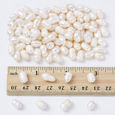 Natural Cultured Freshwater Pearl Beads Strands PEAR-NB0001-46-1
