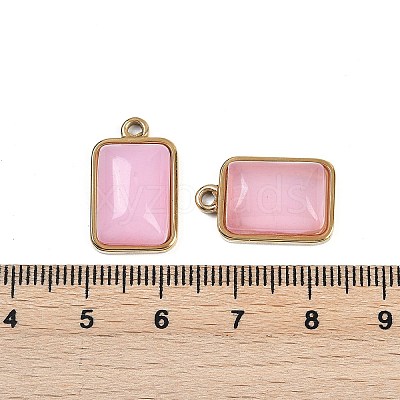 Natural Rose Quartz Pendants X-STAS-K291-04G-01-1