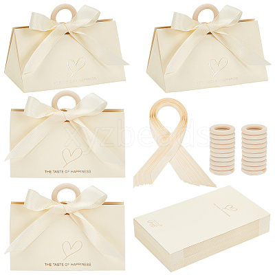 Handbag Shape Candy Packaging Box CON-WH0086-039A-1
