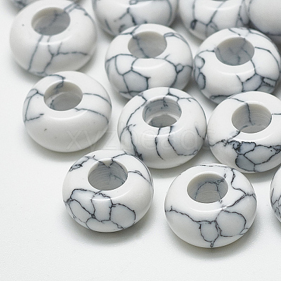 Synthetic Turquoise European Beads X-TURQ-S290-84C-01-1