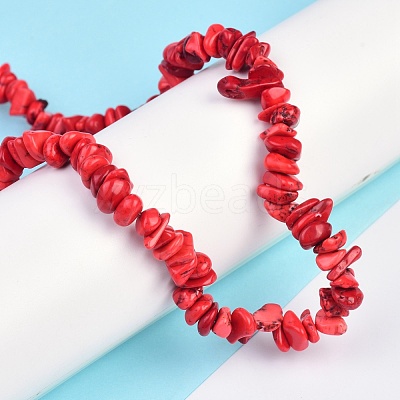 Natural Magnesite Beads Strands TURQ-P001-02A-13-1