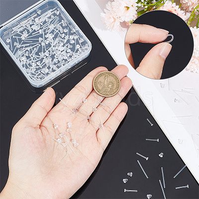284Pcs 7 Styles Silicone & Plastic Earring Post Sleeves & Ear Nuts FIND-NB0004-60-1