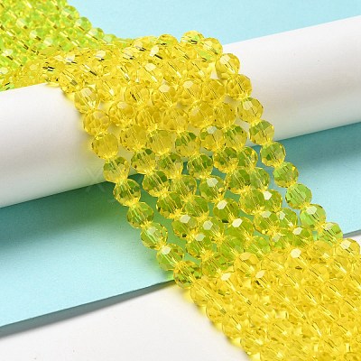 Transparent Glass Beads EGLA-A035-T8mm-D03-1