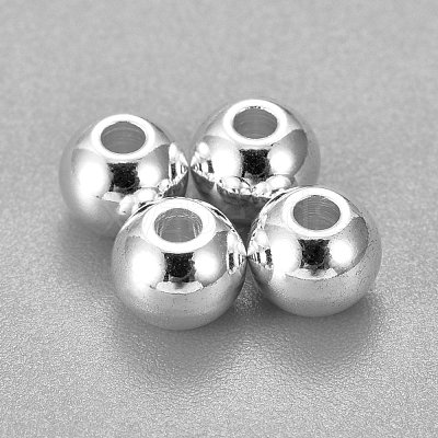 304 Stainless Steel Beads STAS-H400-6mm-45S-1