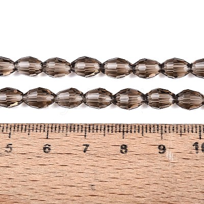 Transparent Glass Beads Strands GLAA-N071-01A-A17-1