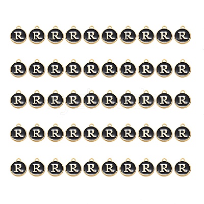 Golden Plated Alloy Charms ENAM-SZ0001-25B-R-1