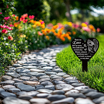 Acrylic Garden Stake AJEW-WH0365-033-1