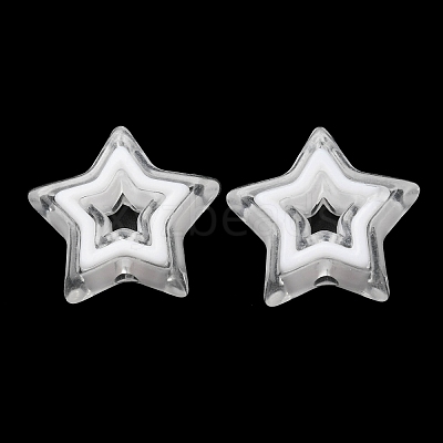 Acrylic Beads SACR-G033-02E-1